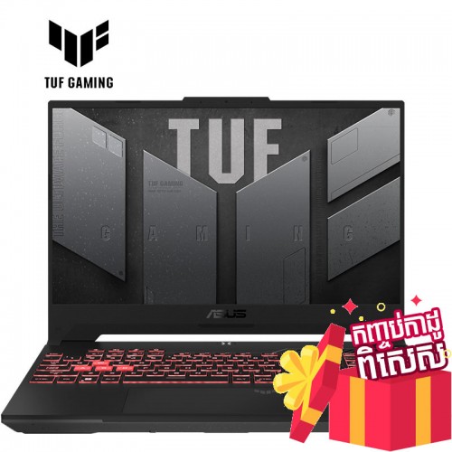 ASUS TUF Gaming A15 FA507NU-LP100W ( R5 7535HS / 16GB / SSD 512GB PCIE / RTX4050 6GB / 15.6"FHD,144Hz )